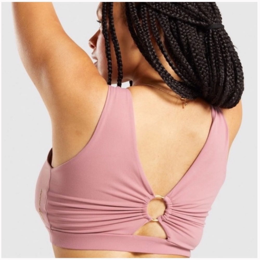 Gymshark X Whitney Simmons Pink Haze Sports Bra